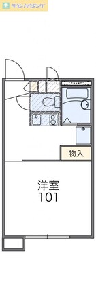 レオパレスシャルムの物件間取画像